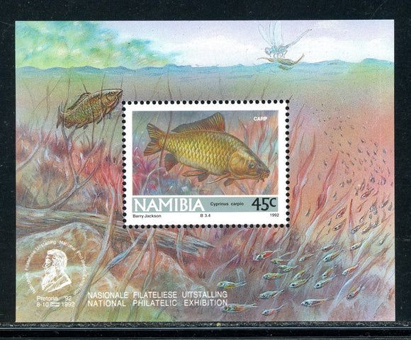 Namibia note after Scott #713 MNH S/S Fish FAUNA Philately CV$5+