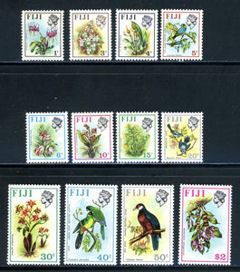 Fiji Scott #305//320 MNH 1971-72 Birds and Flowers WMK 314 CV$31+