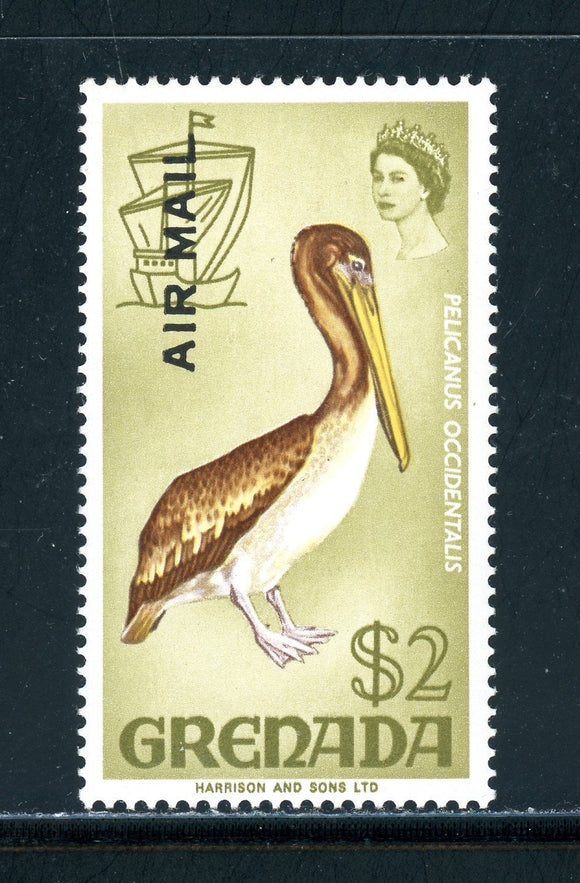 Grenada Scott #C17 MNH 1972 Airmail Bird $2 CV$8+