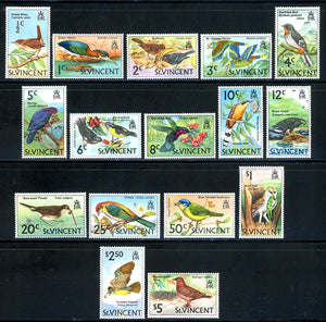 St. Vincent Scott #279-294 MNH 1979 Bird Definitive Set COMPLETE CV$30+