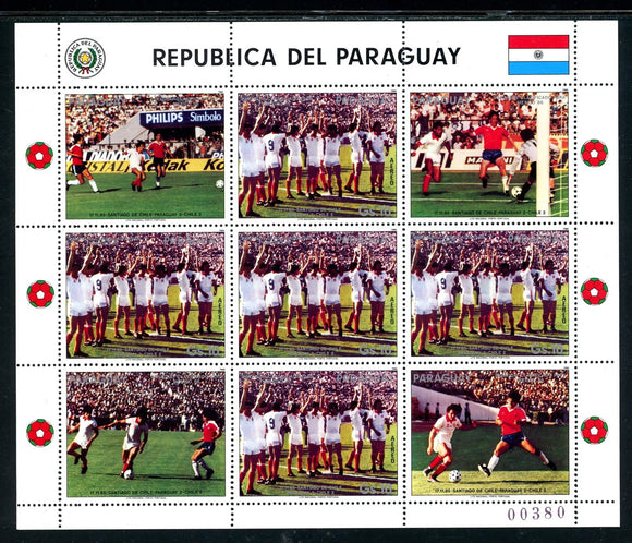 Paraguay Scott #1873 MNH S/S WORLD CUP 1978 Argentina Soccer Football $$ os1