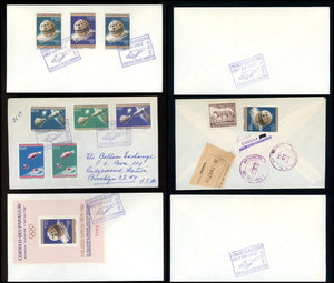 Paraguay Scott #806-813a FIRST DAY COVERS Space Research $$ 377303