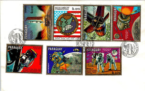 Paraguay Scott #1276-1278 FIRST DAY COVER Apollo Space Program $$ 377331