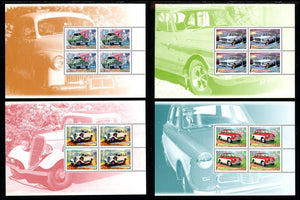 Australia Scott #1579a//1582a MNH PANES of 4 Classic Cars CV$15+ 378289