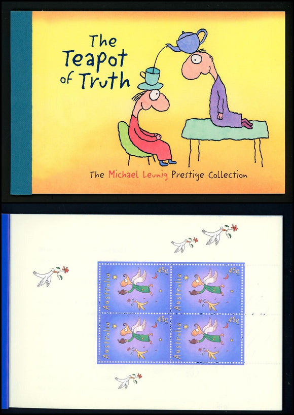 Australia Scott #1689a MNH PRESTIGE BOOKLET The Teapot of Truth CV$35+ 378312