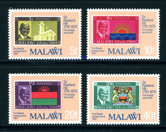 Malawi Scott #354-357 MNH Sir Rowland Hill Death ANN $$ 378404
