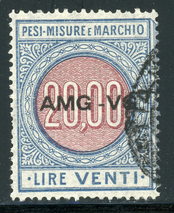 AMG-VG Used REVENUE WEIGHTS & MEASURES: BUSH #W6 20L Blue/Lilac Left #2 $$$