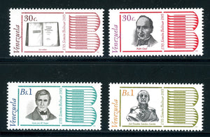 Venezuela Scott #1317-1320 MNH Bolivar Types of 1978 CV$2+ 380880