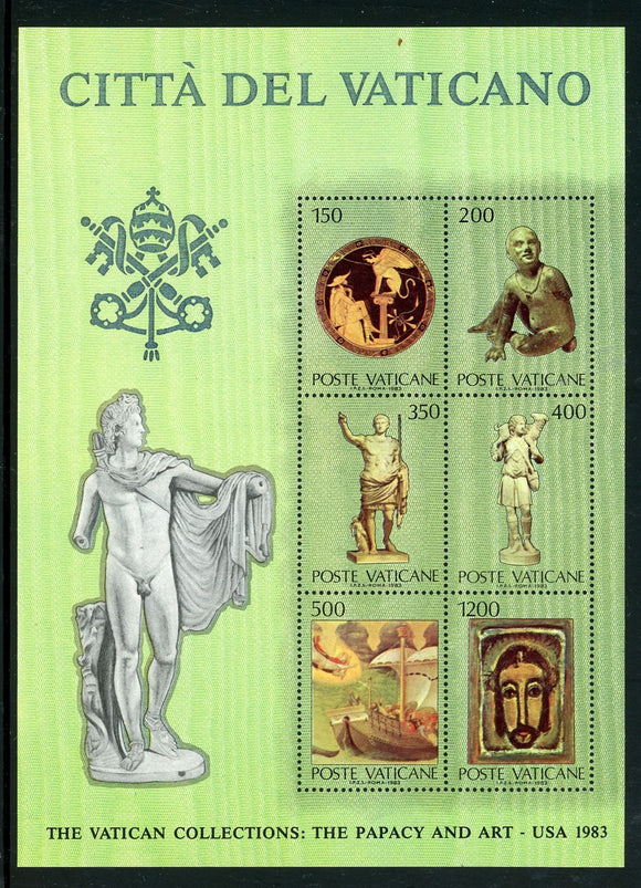 Vatican Scott #720 MNH S/S Vatican Collections CV$3+ 380979