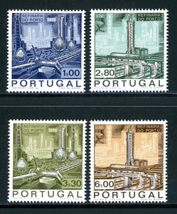 Portugal Scott #1063-1066 MNH Oporto Oil Refinery CV$5+ 382831 ish-1