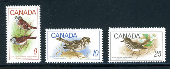 Canada Scott #496-498 MNH Birds FAUNA CV$3+ 382882 ish-1