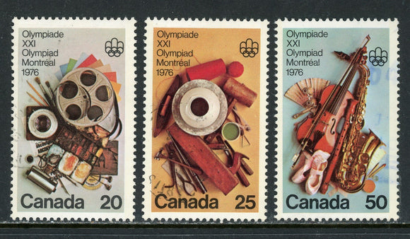 Canada Scott #684-686 MNH Olympic Fine Arts/Cultural Program CV$5+ 382890 ish-1