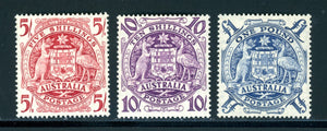 Australia Scott #218-220 MNH Arms of Australia CV$78+ 382974 ish-1