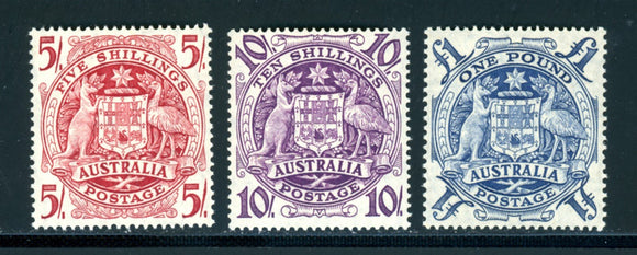 Australia Scott #218-220 MNH Arms of Australia CV$78+ 382974 ish-1