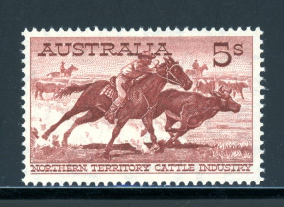 Australia Scott #331 MNH 1961 Cattle Industry CV$24+ 382983 ish-1