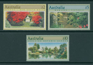 Australia Scott #1132-1134 MNH Botanical Gardens CV$27+ 383019 ish-1