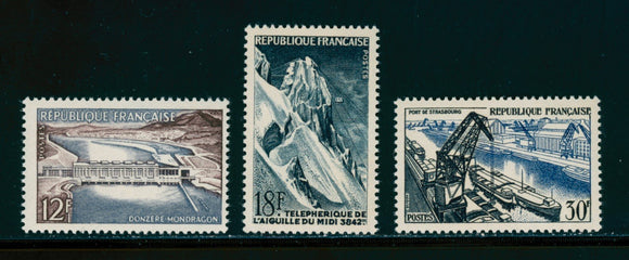 France Scott #807-809 MNH French Technical Achievements CV$12+ 383090 ish-1