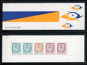 Finland Scott #715a MNH BOOKLET National Arms CV$7+ 383140 ish-1