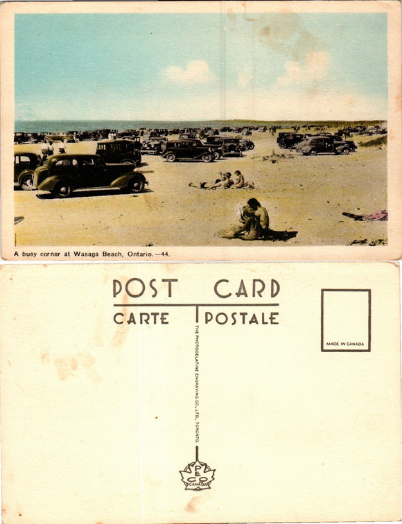 Postcard Wasaga Beach ON Canada, unaddressed $$ 383394 ISH