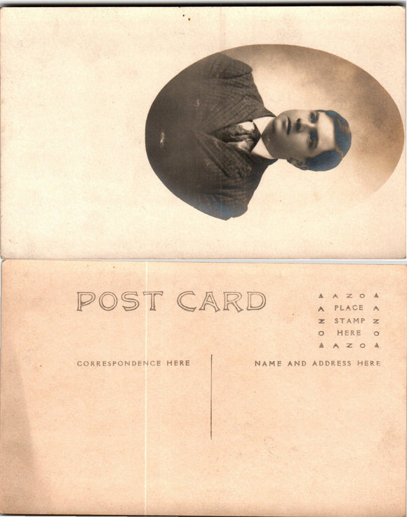 Postcard VINTAGE photo of Man $$ 383663 ISH