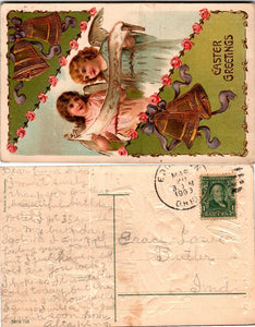 Postcard 1903 Ohio Easter to Butler IN $$ 383689 ISH