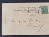 Postcard 1908 UB The Capitol Washington DC to IN $$ 383894 ISH