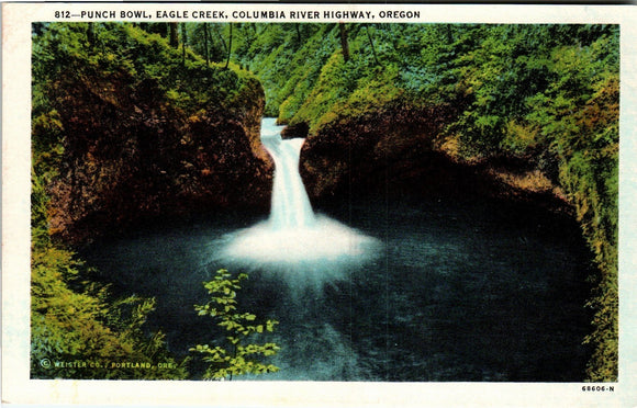 Postcard Columbia River Highway OR unaddressed $$ 383915 ISH