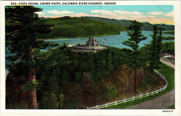 Postcard Columbia River Highway OR unaddressed $$ 383916 ISH
