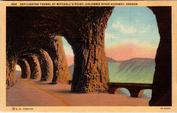 Postcard Columbia River Highway OR unaddressed $$ 383920 ISH