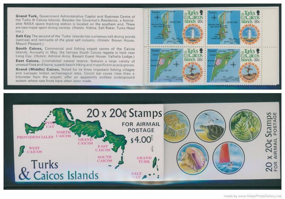 Scott #506 MNH BOOKLET Maps of Islands CV$11+ 384249