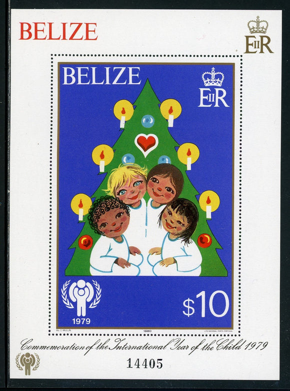Belize Scott #499 MNH S/S Int'l Year of the Child IYC CV$29+ 384308