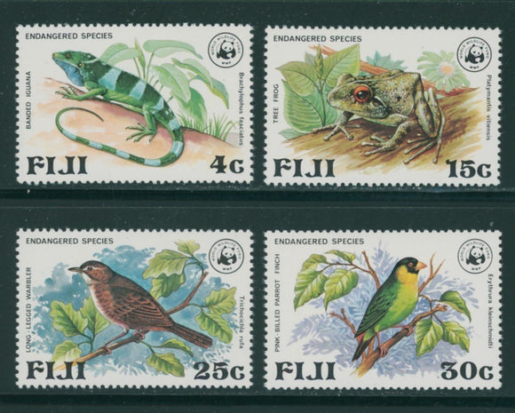 Fiji Scott #397-400 MNH Endangered Species Birds FAUNA CV$20+ 384486