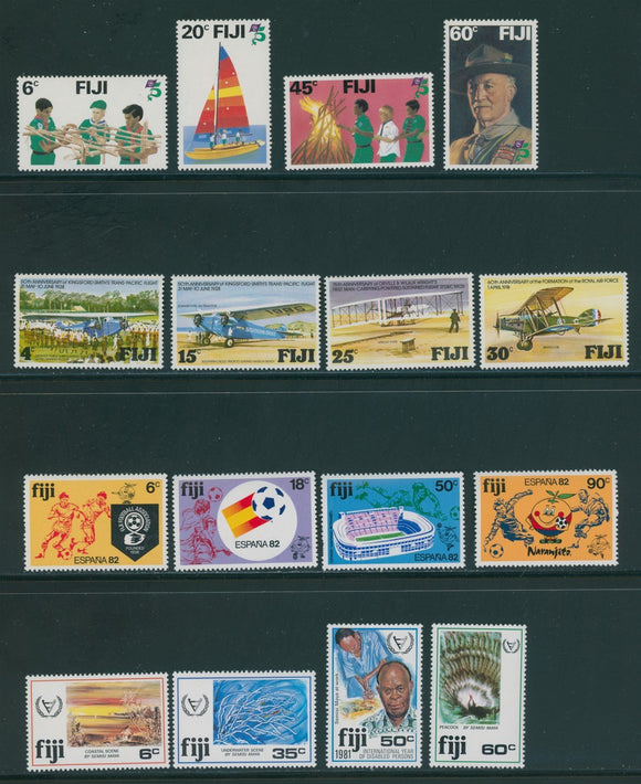 Fiji Scott #385//469 MNH 1970-80's Sets CV$9+ 384491