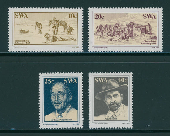 South West Africa Scott #508-511 MNH Discovery of Diamonds in SWA CV$2+ 384616