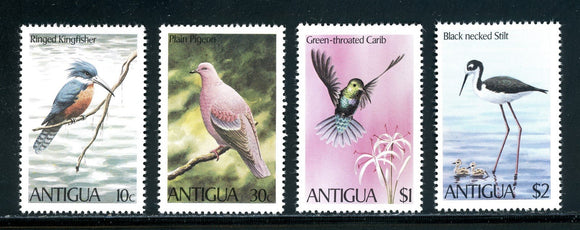 Antigua Scott #587-590 MNH Birds FAUNA CV$6+ 384688