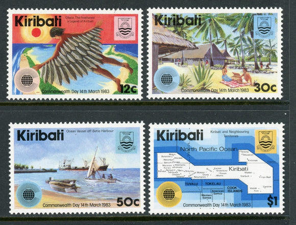 Kiribati Scott #418-421 MNH Commonwealth Day $$ 384701
