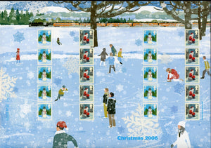 Great Britain Scott #2413b SA SHEET Christmas 2006 CV$29+