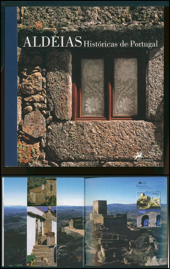 Portugal Scott #2728-2739 MNH BOOKLET Twelve (12) Historic Village Sheet $$
