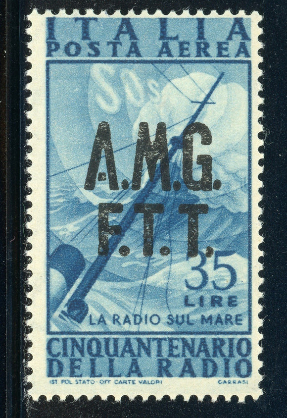 AMG-FTT Trieste MH: Scott #C11 35L Radio Issue (1947) #3 CV$3+