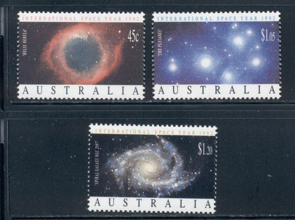 Australia Scott #1258-1260 MNH Int'l Space Year Space Images CV$5+ 392434