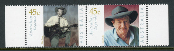 Australia Scott #1934a MNH PAIR Australian Legends Slim Dusty $$ 392489