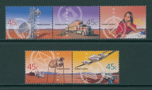 Australia Scott #1962-1966 MNH Outback Services CV$5+ 392493