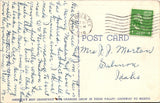 Postcard 1946 Municipal Auditorium Harlingen TX to Salmon ID $$ 395351