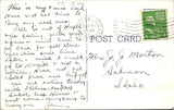 Postcard 1946 Hermann Park, Houston TX to Salmon ID $$ 395352