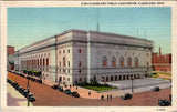 Postcard 1945 Cleveland Public Auditorium to Salmon ID $$ 395353