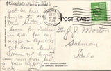 Postcard 1946 Oklahoma State Capitol to Salmon ID $$ 395354