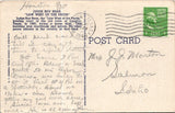 Postcard 1945 Langtry TX Judge Roy Bean to Salmon ID $$ 395358