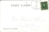Postcard UB 1908 Humorous Greeting Plummer MN to WI $$ 395374