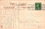 Postcard 1912 Happy New Year Jamestown NY to Turtle Lake WI $$ 395392