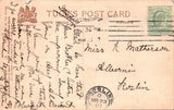 Postcard TUCK 1907 Miss Marjory Day Photo Edinburgh to Roslin $$ 395403